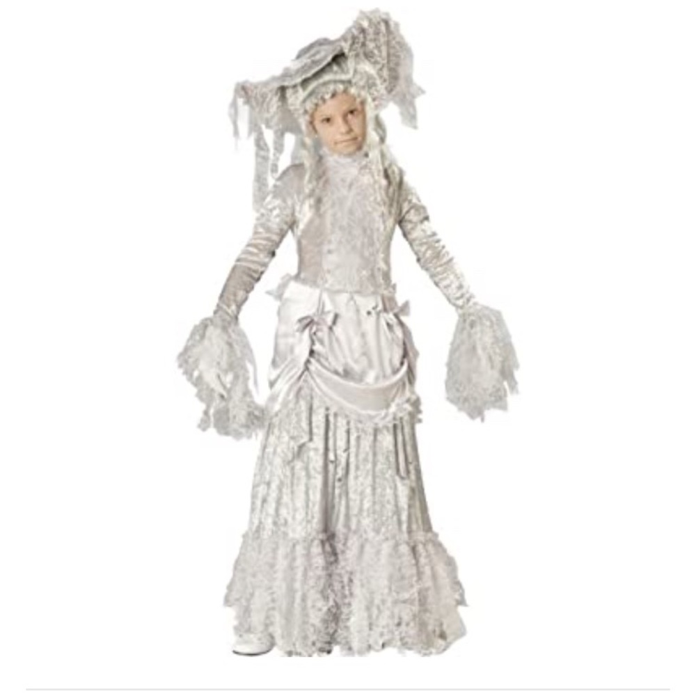 👻 Ghostly Lady child/girl Halloween costume 👻